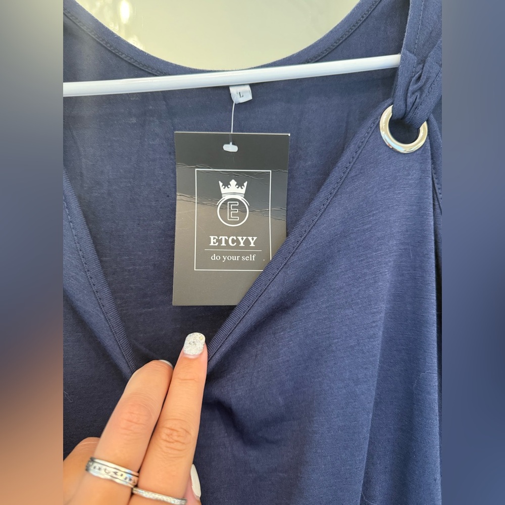 Blue Sundress NWT - Picture 7 of 7